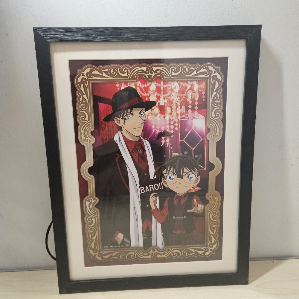 Detective Conan SCARLET Evening Collection S Prize Framed Art SEGA Ichiban Kuji